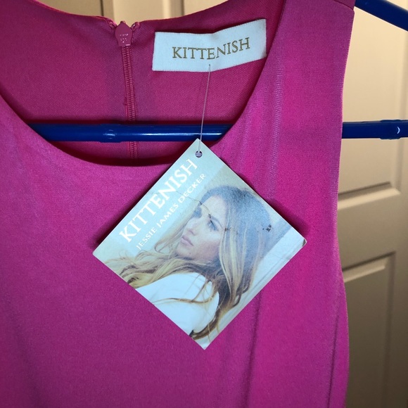 Kittenish Pink Jumpsuit - Picture 2 of 2